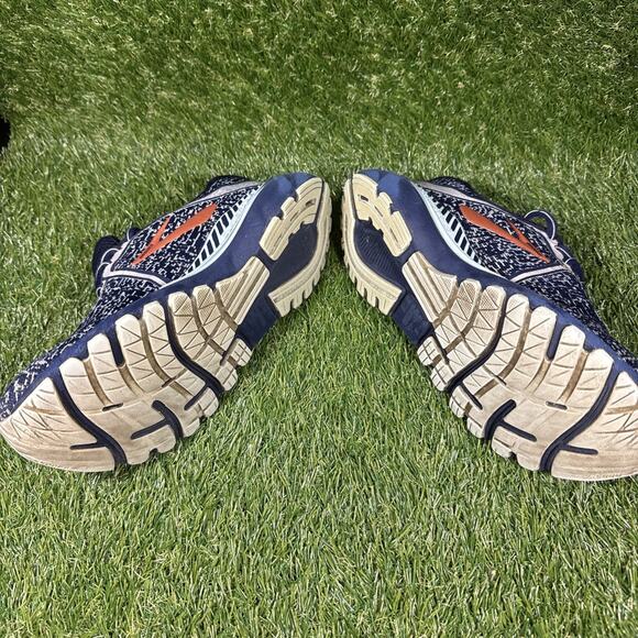 Women's Brooks Adrenaline 20 GTS XX Running Shoes Size 7 Navy Woven Athletic Gym - Picture 9 of 11